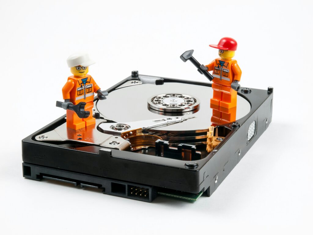 Destruction sécurisée de 11 disques durs